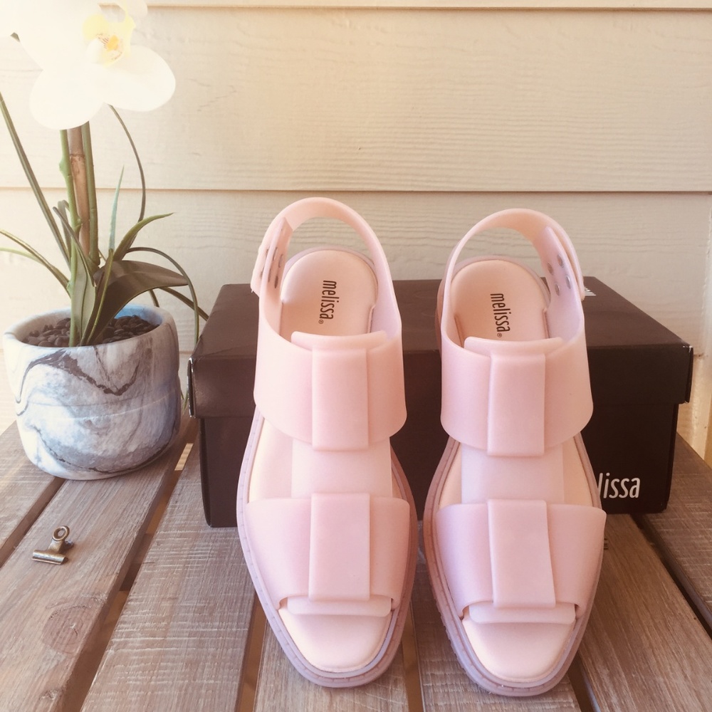 Melissa beach sandals - light pink EUC ;) - Picture 6 of 8